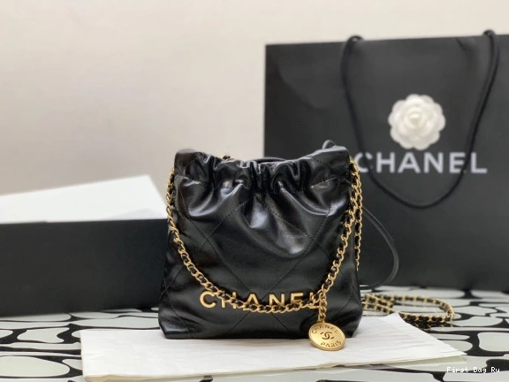 First Bag Ru CHANEL MINI HANDBAG-23*18.5*6CM 22 0708